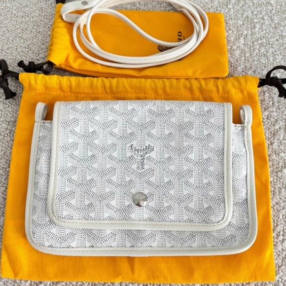 Authentic Goyard Goyradine Coated Canvas Plumet Bag - Picture 2 of 16